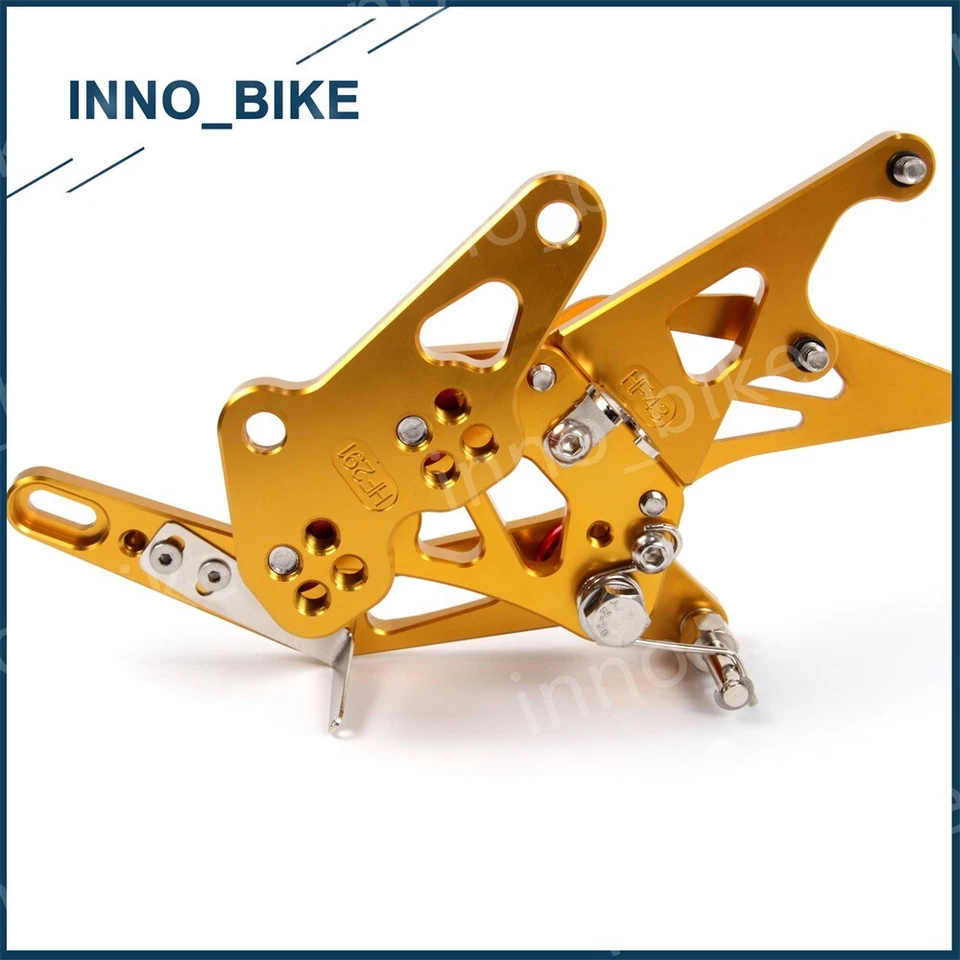 Rearsets Footrest Foot Pegs For Suzuki Hayabusa GSX1300R 2008 - 2020 2009 2010 - Image 4 of 4