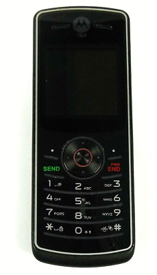 Motorola W series W175g - Black ( TracFone ) Cellular Candybar Phone - READ
