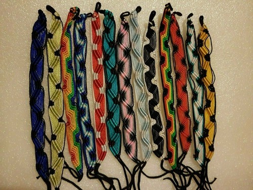 PERU Tribal Craft Weave Cord String Tie 