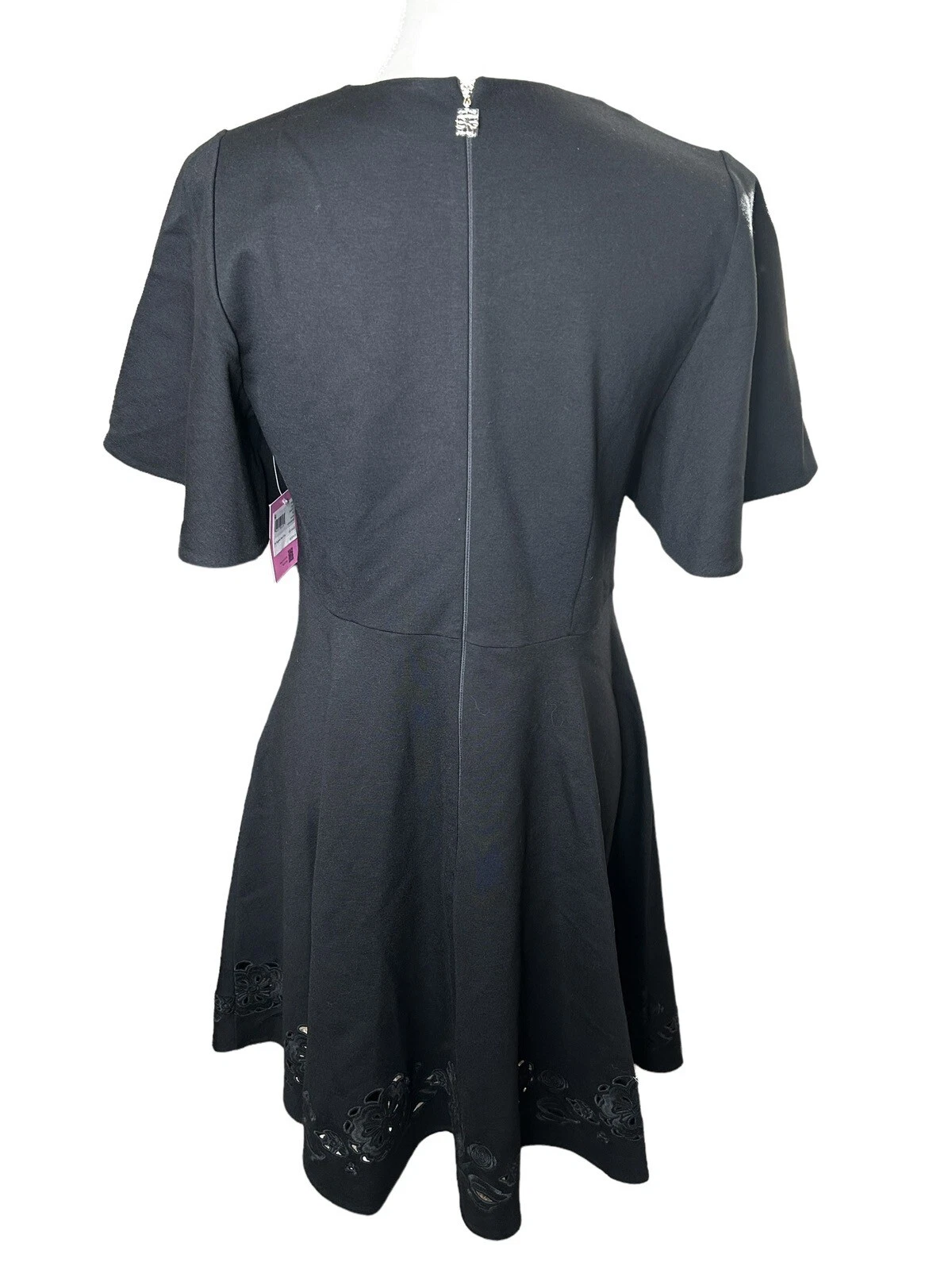 Abito ponte ricamato Kate Spade New York taglia 8 nuovo con etichette $298