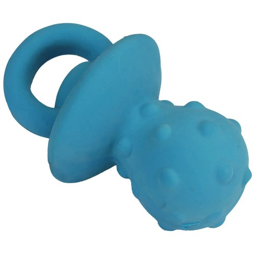 Multipet Minipet Assorted Latex Pacifier Puppy/Dog Toy, 4" - Picture 3 of 4