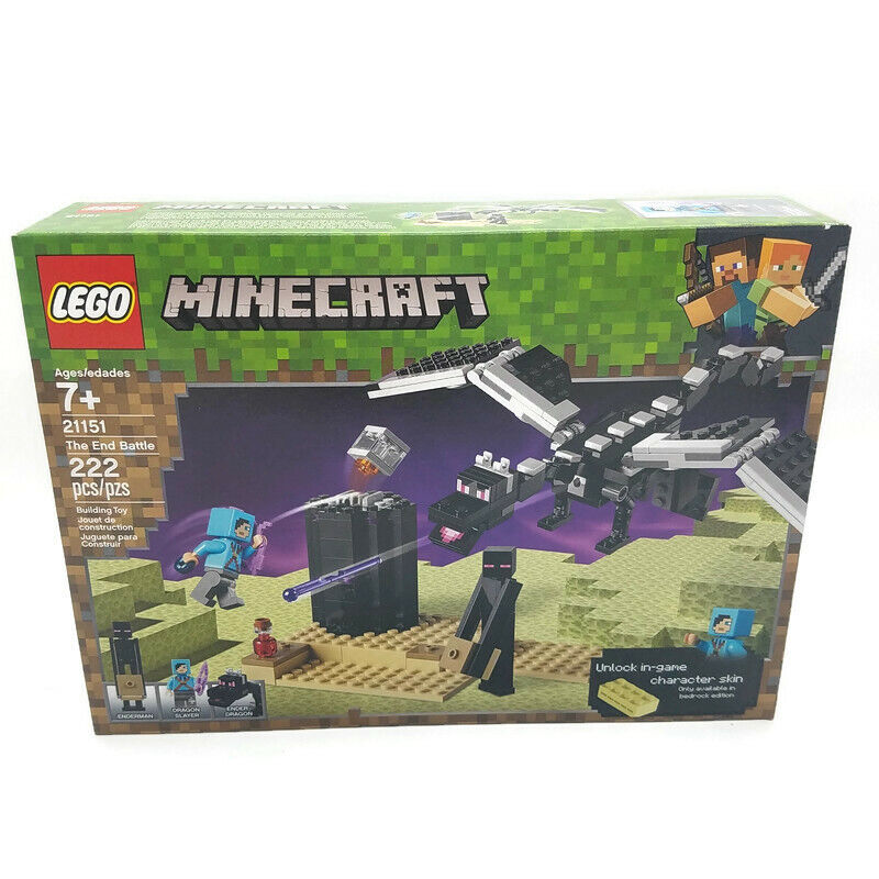 New Minecraft Lego Set!!! The End Battle!!