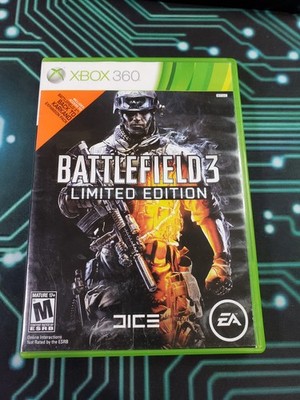 Battlefield 3 -- Limited Edition( Xbox 360,) ONLY SINGLE PLAYER CAMPAIGN DISK