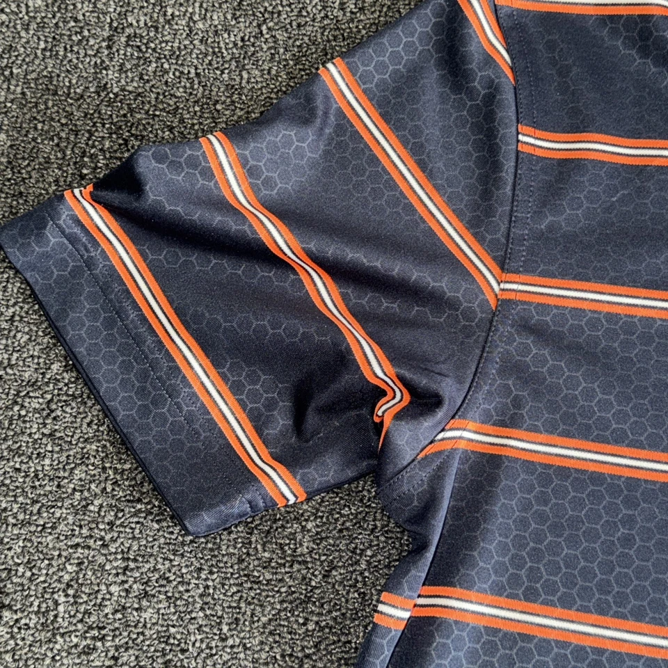 Polo Cutter And Buck Illini Talla Mediana Drytec Lucha Illinois UIUC Baloncesto Foto 3 de 4