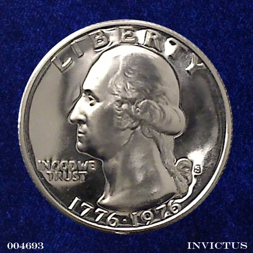 1976-S Washington Quarter 40% Silver (Cameo Proof Commemorative)