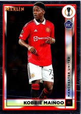 Kobbie Mainoo 2022-23 Merlin UEFA Club Competition #97 Rookie Manchester United