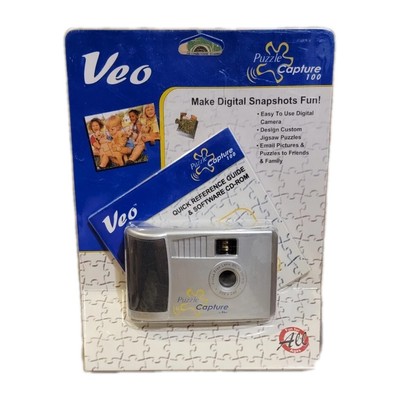 Veo Puzzle Capture 100 Digital Camera, w/Easy Use CD Software & Instructions