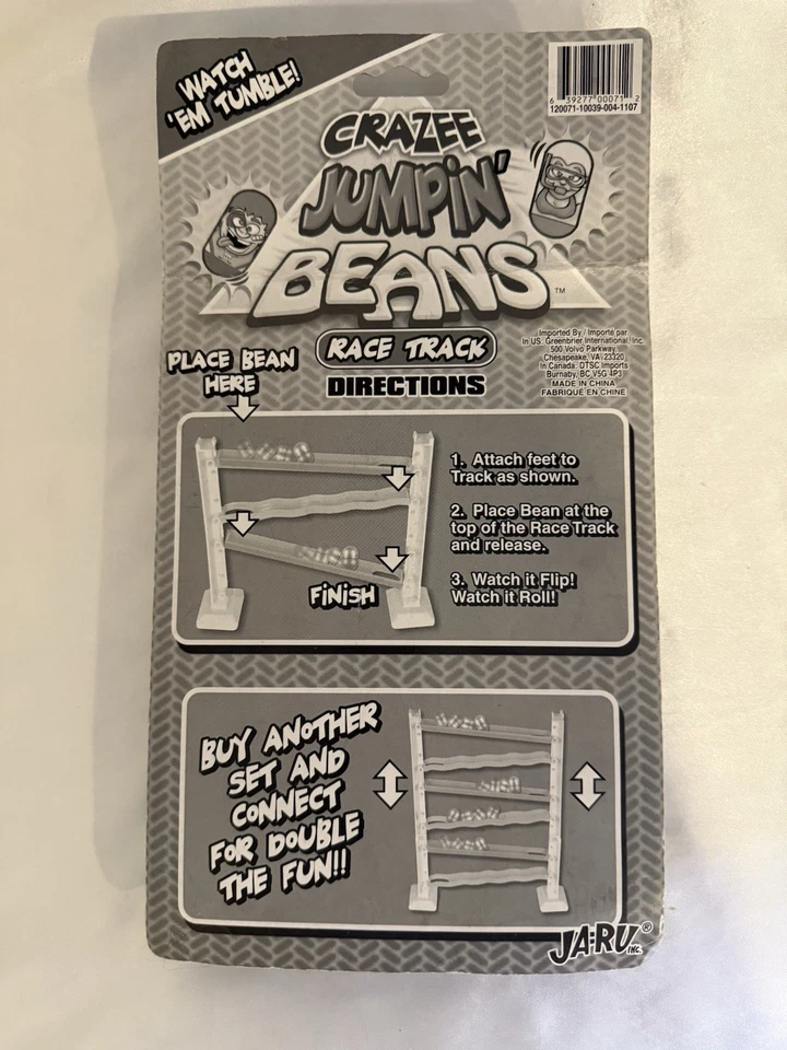 CRAZEE JUMPIN' BEANS RACE TRACK - New In Package - Image 2 of 2