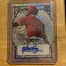 2021 Leaf Flash Orlando Martinez Base Auto Los Angeles Angels