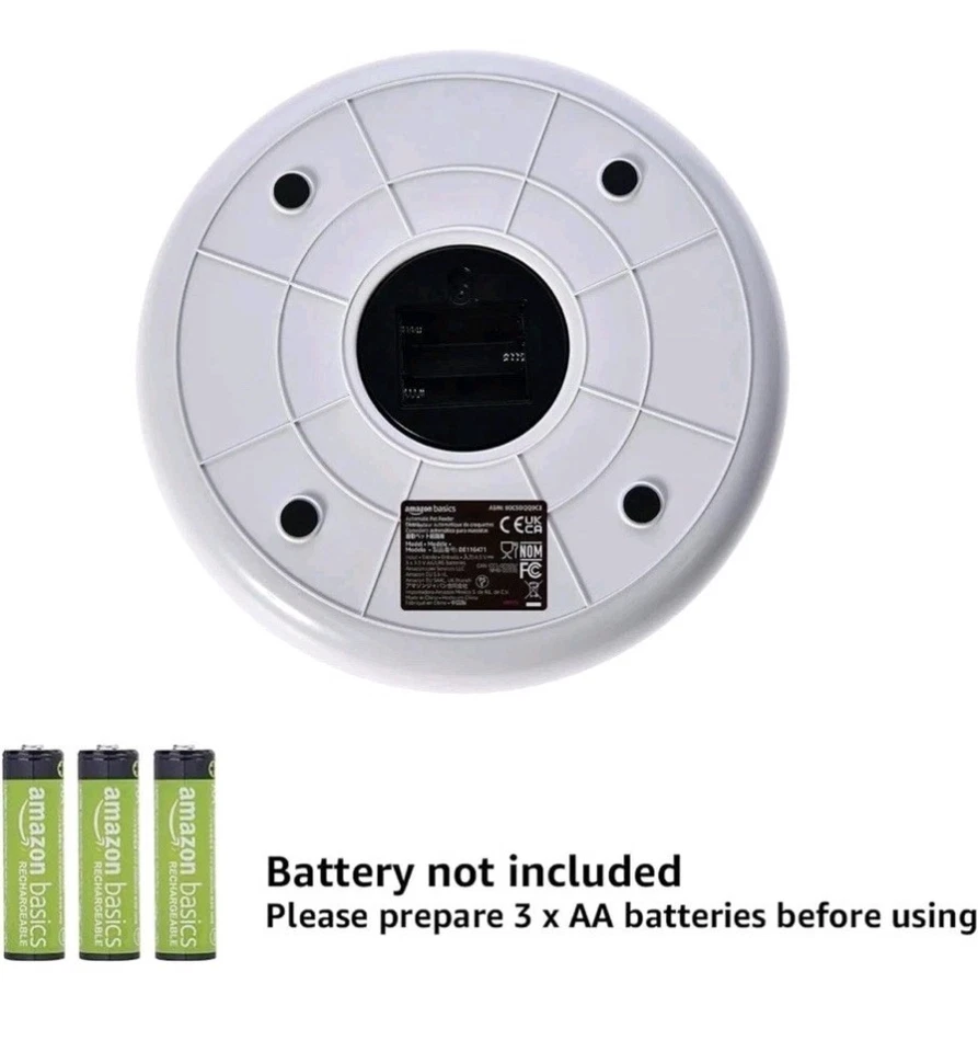 Automatic timed pet feeder meal cat dog food bowl Auto dispenser holiday - Image 4 of 4