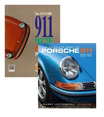 Porsche 911 Complete Book 1974-1989 911 912E 930 Authenticity 2 Book Set