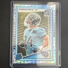 Panini 2025 Donruss Optic Rated Rookie Gunnar Helm #294 Prizm Tennessee Titans