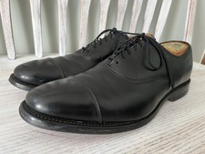 Allen Edmonds Park Avenue Black Men's Leather Oxford Shoes Size US 11.5 B NICE