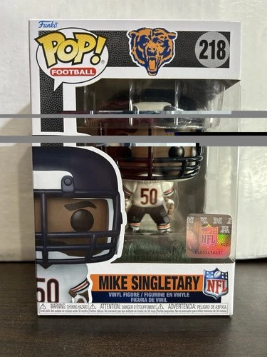 Mike Singletary - Chicago Bears - NFL Football Funko Pop 218 With Protector