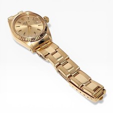 Rolex Ladies Date 26 mm 18K Yellow Gold Oyster Automatic Watch 6917 Circa 1979 3