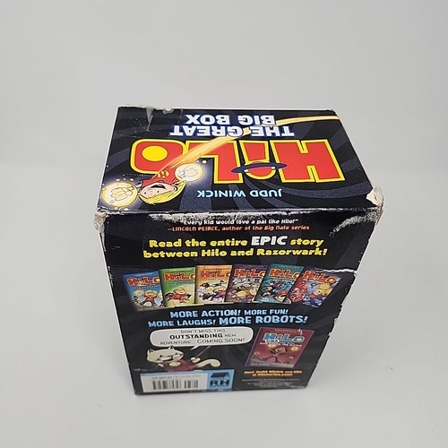 Hilo The Great Big Box Set Books 1-6 A Graphic Novel Boxed Set by Judd Winick HC - Picture 6 of 14