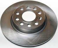 2X Denckermann Bremsscheibe B130266 FüR Audi Seat Skoda Vw