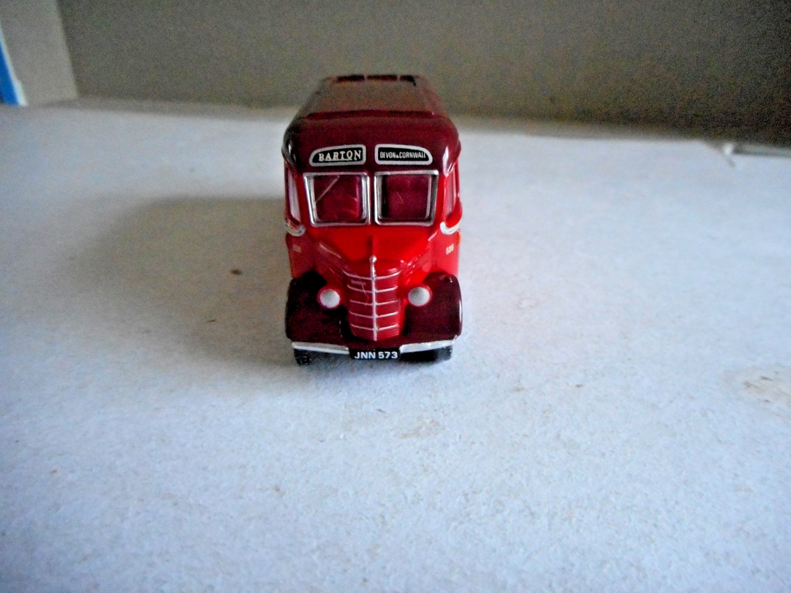 EFE 20116 Bedford OB Coach Barton Destination Devon & Cornwall  1:76 + Box thumbnail 3