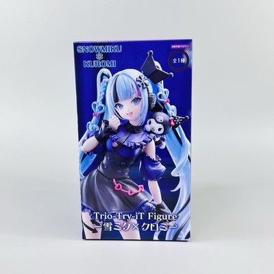 AUTHENTIC Hatsune Miku Series Trio-Try-iT Figure ー Snow Miku x Kuromi NY SELLER