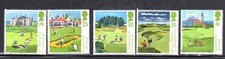 GREAT BRITAIN #1567-1571 1994 EDINBURGH GOLFERS MINT VF NH O.G