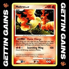 Moltres - 10/100 - Cosmos Holo - Majestic Dawn - Pokemon Card - LP on eBay