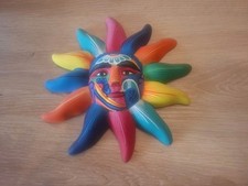 Maya-Sonne aus Mexico - handgegossen