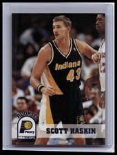 1993-94 NBA Hoops -  Scott Haskin #346 Rookie Card. rookie card picture