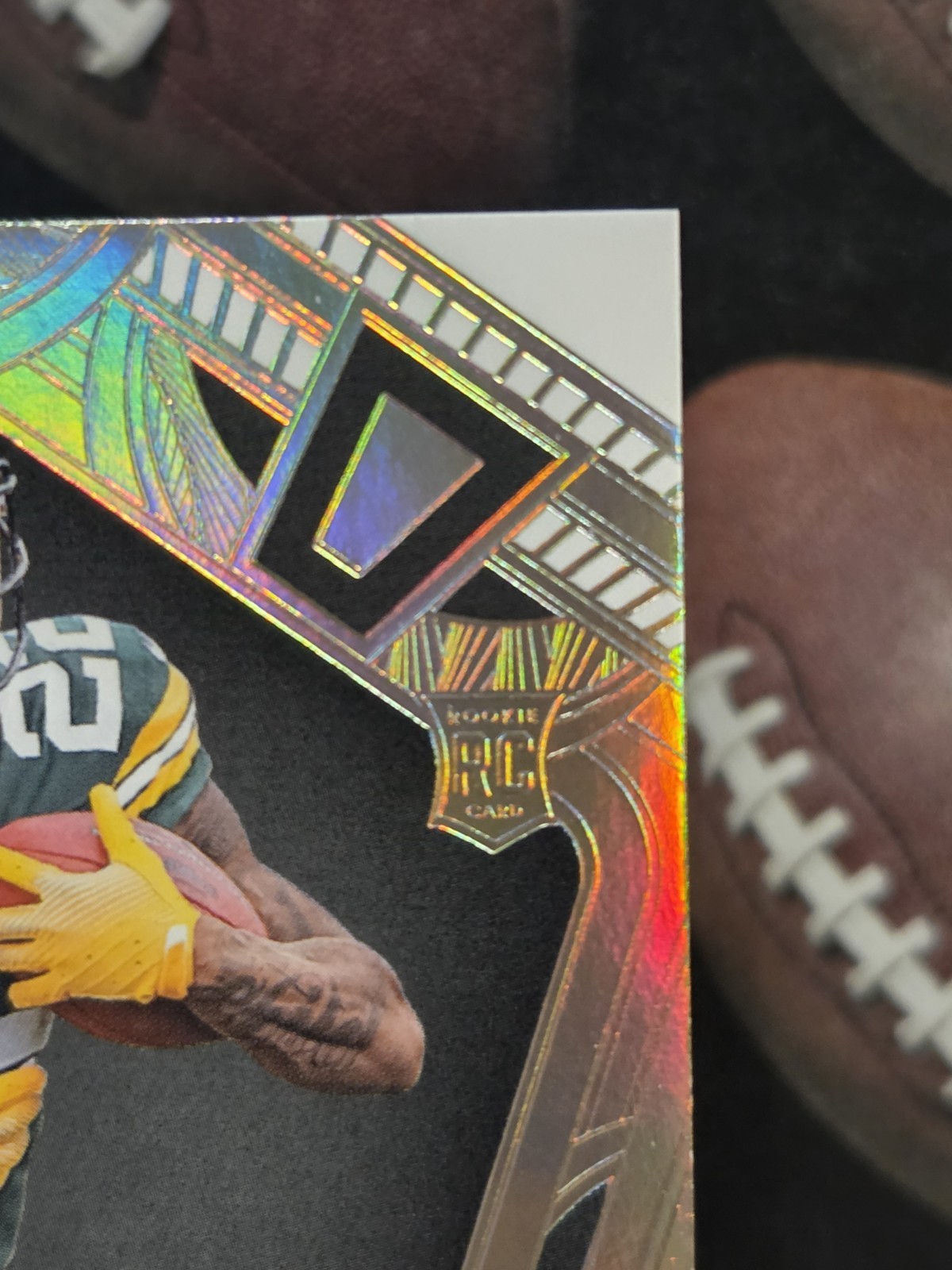 2025 Panini Flawless - Rookie Shadow Signatures Matthew Golden #RSS-MGN /25 (AU, view 3