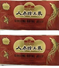 GINSENG ROYAL JELLY 30 Bottle of 10 ml Red Ginseng ROYAL KING Liquid 2Pk- 60Pcs