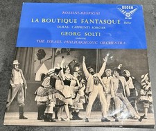 ROSSINI-RESPIGHI LA BOUTIQUE FANTASQUE  DECCA 2007 ED1 WIDEBAND GROOVE N/M