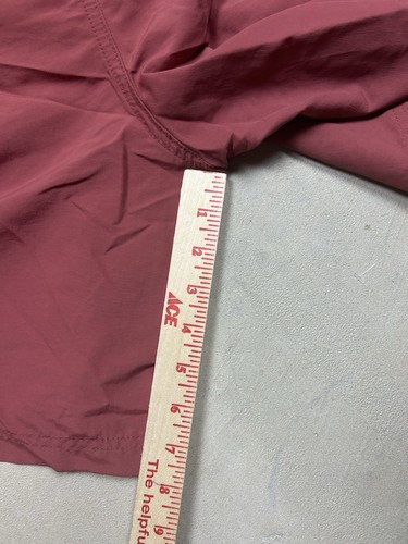 LL Bean Men’s Dock Shorts 8" Inseam Pull On Tie Elastic Waist Size L Cotton - Picture 7 of 8