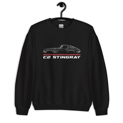 Premium Sweatshirt For Corvette C2 Stingray 1963 Car Owners Birthday Gift
