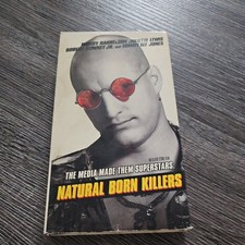 Natural Born Killers VHS 1995 Oliver Stone Woody Harrelson Juliette Lewis Vintag