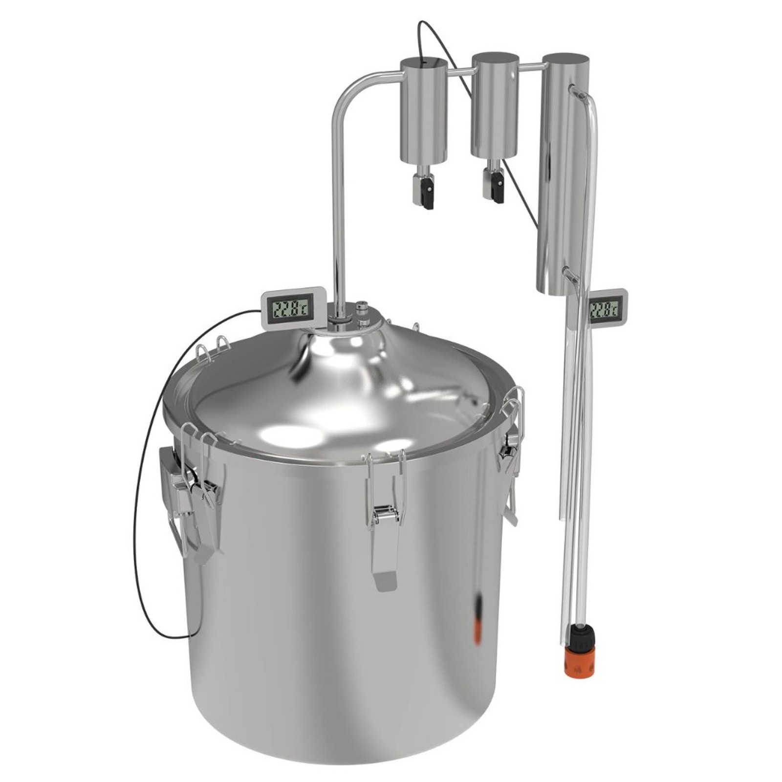 Classic Distiller 30 L with 2 Settlers - Pot Still, Alcohol Distiller