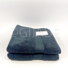 Hotel 2Pcs Bath Towel OEKO-TEX 100 Cotton Black Highly absorbent New