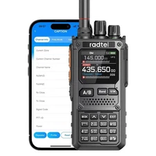 RT-920 Walkie Talkie 8W Long Range Programmable Bluetooth Two-Way Handheld Ra...