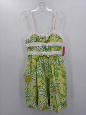 Pre-Owned Lilly Pulitzer Yellow Size 00 Short Sleeveless Dress