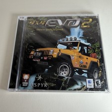 4x4 Evo 2 Big Box Mac CD-ROM PC Game ASPYR  New Sealed 2002 image