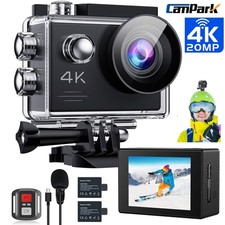 4K 1080P Sport Aktion Wasserdicht Kamera Wifi 170° Helm Action Cam Camcorder