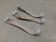 Lot of 3 Antminer 18 Pin Data Cables 5" From S17+