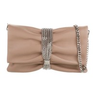 Jimmy Choo Leather Chain Link Bag