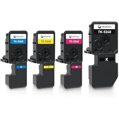 MEGOFFICE TK5240 Tonerkartusche kompatibel für Kyocera ECOSYS TK-5240 TK5240K