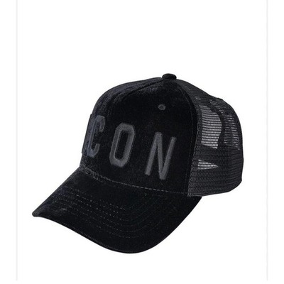 DSQUARED2 Icon embroidered-logo baseball cap black
