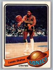 1979-80 Topps Lonnie Shelton #83 Seattle SuperSonics