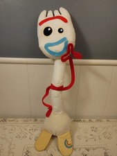 Disney Pixar Toy Story 4 Forky Plush Toy 18" Sega Japanese Market Rare