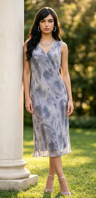 Banana Republic Silk Slip Dress Lined Minimalist Modern Wedding Career Size 8