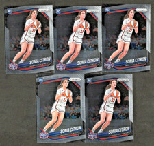 (5) LOT - 2025 Panini Prizm - Sonia Citron #122 Rookie RC Base - Mystics (673)