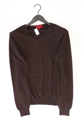 ✅ Pull homme en laine vierge marron Hugo Boss taille 52 ✅ - Photo 1/4