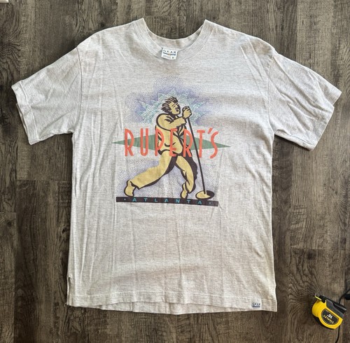 Vintage 90s Rupert’s Atlanta T-Shirt XL Gear For Sports Club Graphic Club Tee - Picture 10 of 10