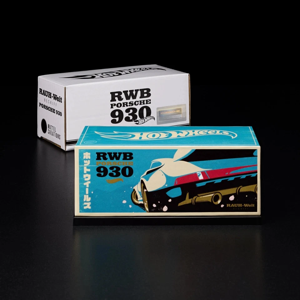 Hot Wheels Collectors RLC Exclusive RWB Porsche 930 Spectraflame Teal JLJ20 - Image 4 of 4